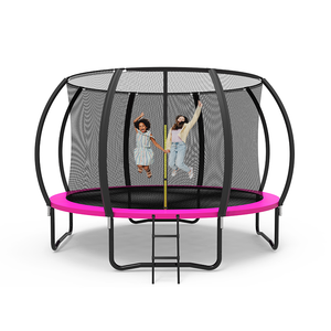 <span class=keywords><strong>Trampolín</strong></span> Zoshine, Modelo Más Reciente, de 12 Pies, para Exteriores, con Red Protectora Interna y Estructura de Acero Aleado, para Uso Doméstico y Comercial - Product Image 1