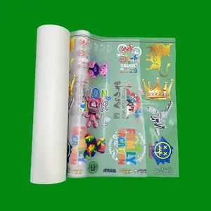 Customized Size Double Sided DTF Film PET Film Roll UV DTF Paper Roll 60cm 30cm Carton OEM ODM Service High White Heat Transfer