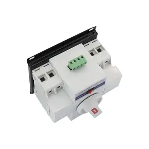 Factory Price CE Automatic Transfer Switch 16a 20a 25a 32a 40a 63a Dual Power Changeover Switch AC 2P 63A ATS For Generator