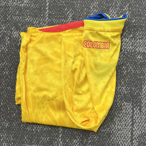 <span class=keywords><strong>Camiseta</strong></span> <span class=keywords><strong>de</strong></span> Fútbol Retro, <span class=keywords><strong>Camiseta</strong></span> Vintage con Estampado <span class=keywords><strong>de</strong></span> Fútbol, Kit DDP China, Camisetas Originales <span class=keywords><strong>de</strong></span> la Selección Nacional <span class=keywords><strong>de</strong></span> <span class=keywords><strong>Colombia</strong></span> 1.1, <span class=keywords><strong>Camiseta</strong></span> Deportiva - Product Image 4