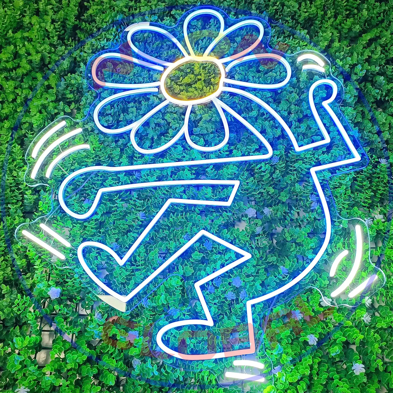 Сияющее сердце keith haring неоновая вывеска креативный художественный принт Декор для гостиной и день рождения