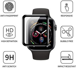 Smart <span class=keywords><strong>Watch</strong></span> 3D Film Protector 49mm 40 44mm Protector de pantalla para iPhone Active 2 4 5 GT <span class=keywords><strong>Pro</strong></span> Vidrio templado Material de TPU - Product Image 3