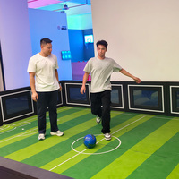 Jeu de football mural multijoueur avec écran LED interactif, équipement de football, plusieurs modes de jeu, OEM ODM