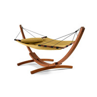 Vente en gros hamac de camping en plein air autoportant familial design, lit balançoire pliable, lits suspendus, bâton tordu pour adulte