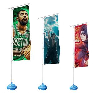 Drapeau mural personnalisé Nobori, bannières, support de poteau, utilisation intérieure et extérieure pour les événements de course automobile - Product Image 2