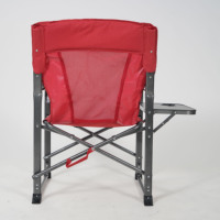 Hitree chaise de camping de plage en plein air pliable légère chaise de réalisateur pliante stable avec table d'appoint et accoudoirs porte-gobelet