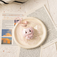 Jouet à presser en silicone de qualité alimentaire, motif chaton et poussin, anti-stress, doux, adorable, pendentif apaisant, unisexe, à partir de 14 ans