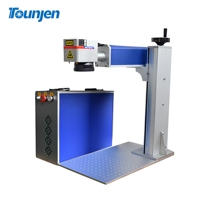 Machine de marquage laser à fibre de type split avec unité laser séparée pour le marquage de pièces métalliques