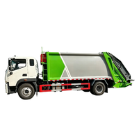 Camion à ordures compacteur Foton Auman 18CBM pour l'assainissement municipal