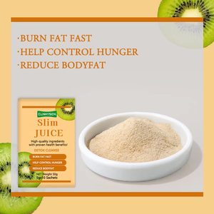 Venta al por mayor de fábrica de kiwi natural Slim Fit jugo bebida instantánea bolsitas soporte en polvo control del apetito quema grasa para mujeres - Product Image 6