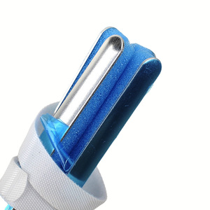 Attelle pour doigt en alliage d'aluminium, support réglable pour la correction des articulations et la fixation des fractures, taille LMS, unisexe - Product Image 2