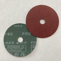 Disque à poncer en fibre d'oxyde d'aluminium rouge pour le polissage des métaux et des métaux non ferreux