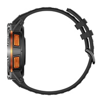Nuevo Reloj Inteligente KC108 con GPS, Brújula, Linterna, Monitoreo de Salud, Pantalla TFT de 1.46'', Resistente al Agua IPX8, Reloj Inteligente para Exteriores