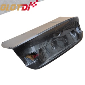 CSL Style Carbon Fiber Rear Trunk Spoiler Wing Ducktail <b>Boot</b> Body Kits for BMW F80 M3 F30 Body Parts - Product Image 2