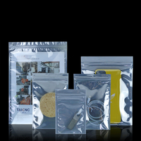 Custom Printed Translucent Electronic Packaging Metallic Laminated Static Shielding Esd Plastic Bag
