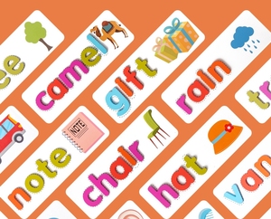 Hadiah Festival Ulang Tahun Idea Pembangun Kata CVC dengan Kartu Alfabet untuk Anak-anak, Mainan Aktivitas Pembelajaran Prasekolah - Product Image 4