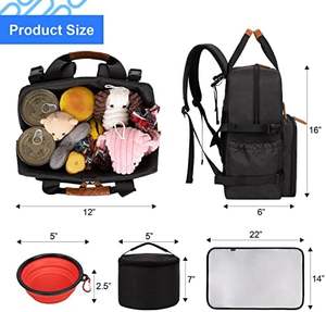 Mochila Plegable Ligera de Malla Completa para Gatos, Mochila Portátil para Mascotas, Bolsa de Viaje para Mascotas al Aire Libre - Product Image 3