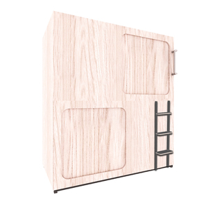 <strong>Single</strong> Soundproof Hotel Room King Size Capsule Hotel Home Furniture Home <strong>Bed</strong> Bedroom Furniture Bunk <strong>Bed</strong> <strong>Adjustable</strong> (height) - Product Image 1