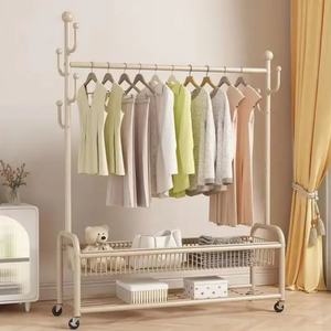 Isla de Cocina y Carrito con Perchero para Uso en Interiores - Product Image 3