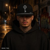 Casquette de baseball personnalisée avec broderie Old English, 5 panneaux, visière incurvée, style Dad Hat, streetwear urbain West Coast, vente en gros, faible MOQ