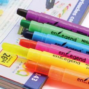 Penna Evidenziatore in Gel con Pastello Solido, Articolo Promozionale per Ufficio e Scuola - Product Image 4