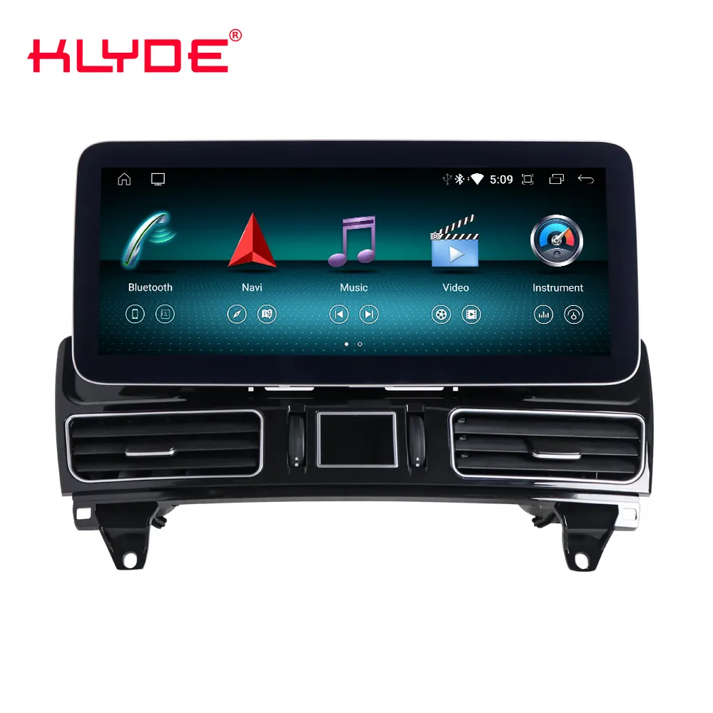 KLYDE vendita calda 12.3 "IPS blue ray screen 8GRAM 128Grom auto carplay autoradio per ML-Class GL-Class 2012 2013 2014 2015