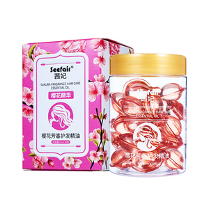 Huile Essentielle Aromatique Bio Seefair à la Fleur de Cerisier pour Soins Capillaires, Texture Rafraîchissante Non Grasse, Améliore les Cheveux Secs et Bouclés - Product Image 2