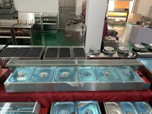 Bain-marie électrique commercial en gros avec couvercle en verre pour les aires de restauration et les restaurants - Product Image 6