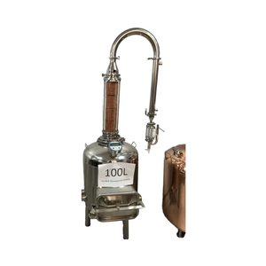 Çeşitli uçucu yağların verimli bir şekilde çıkarılması için profesyonel 100L essential yağ damıtma ekipmanı - Product Image 1
