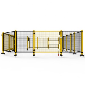 Security Guarding Fence 1000*2000/2200mm Iron Wire Mesh Fence Panel For Industrial Use