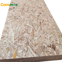 Tablero OSB3 Resistente al Agua de 4x8, 9.5mm, 11.1mm, 18mm, Exportación a Chile