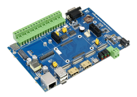 Placa BASE DE miniordenador Industrial IoT para ventilador de refrigeración con carcasa metálica Raspberry Pi CM4 PoE 5G 4G (CM4 no incluido)