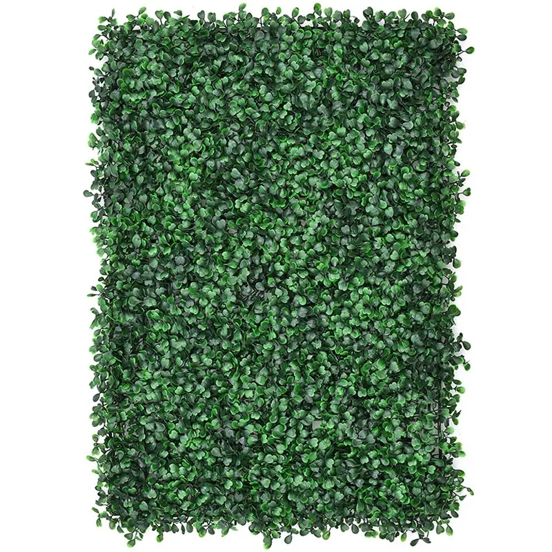 Indoor Garden Artificial Green Grass Wall Backdrop Plants Panel Wall For Decoration
