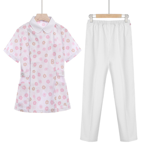 Ensemble médical 100% coton sergé givré, coupe droite, pour infirmière et hôpital, en tissu antibactérien, ODM, unisexe, pour détection d'aiguilles et vétérinaire - Product Image 5