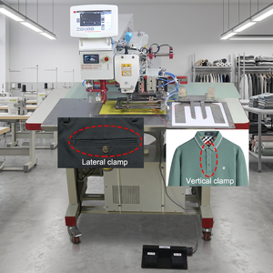 Machine de découpe laser et de couture pour collets de polos, chemises, uniformes, vêtements, pantalons, jeans et poches - Product Image 3