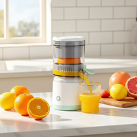 Juicer Elektrik Rumah Tangga Terlaris Mesin Jus Asli Tanpa Kabel Cangkir Juicer Pengolah Buah Isi Ulang Portabel Built-In