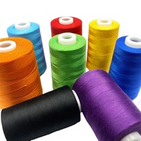 TUTON 22 Tahun Harga Distributor Benang Rajut Pabrik 100% Poliester 40/2 Benang Jahit 4000M dengan Warna Berbeda Hilos