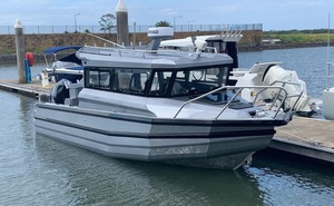 <span class=keywords><strong>Bateau</strong></span> de pêche en aluminium de 25 pieds pour la pêche sportive en Amérique du Nord, avec cabine fermée et certification CE - Product Image 2