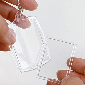 Nhà cung cấp Trung Quốc bán buôn tùy chỉnh thăng hoa trống trong suốt Acrylic <span class=keywords><strong>Keychain</strong></span> - Product Image 6