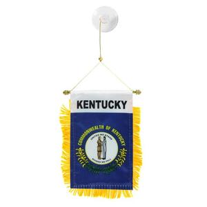 Vente chaude USA Kentucky State Drapeau Bannière 90*150CM avec mât PVC Expédition Rapide Affichage Accessoires - Product Image 2
