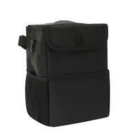 Poubelle de voiture pliable en tissu Oxford imperméable, boîte de rangement créative, sac de rangement suspendu au dossier du siège