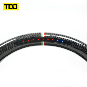 Volante Deportivo TDD Real Nine Light de Fibra de Carbono con LED, Compatible con Maserati - Product Image 3