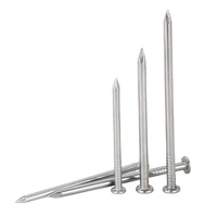 High Quality 304 Stainless Steel Round Nail Custom Size Available Durable Industrial Fasteners for Construction Projects