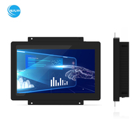 PC industriel Android à écran ouvert de 13,3 pouces, en alliage d'aluminium, étanche IP65, écran tactile capacitif PCAP, HMI, 1920x1080 FHD