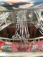 Machine à tricoter Applicable en soie transparente à tisser circulaire à Six navette