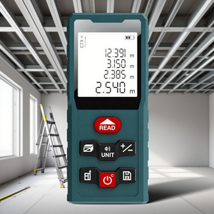 80m Laser kỹ thuật số khoảng cách Meter Rangefinder khoảng cách khu vực khối lượng vạn năng Công cụ kiểm tra thiết bị đo lường - Product Image 1