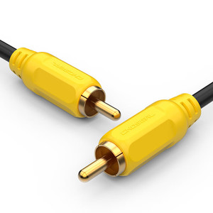 <span class=keywords><strong>สาย</strong></span>เชื่อมต่อ RCA แบบโคแอกเซียลสายเดี่ยวสำหรับขยายเสียงสายสัญญาณเสียงซับวูฟเฟอร์ปราศจากออกซิเจน - Product Image 1