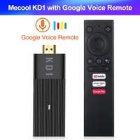 Mecool KD1 S905Y2 2G 16G Dongle TV Stick con Certificación de Google, WiFi Dual de 2.4G/5G, Bluetooth, Android 10.0, ATV Smart TV Stick TV BOX