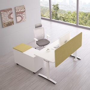 Home Furniture Manual Standing <b>Office</b> Desk Furniture Hand Crank <b>Table</b> Sit to Stand Desk Smart Standing Desk Adjustable Height - Product Image 5
