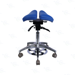 KX2301 Chaise d'assistant dentaire moderne avec accoudoirs réglables et selle <span class=keywords><strong>Tabouret</strong></span> de <span class=keywords><strong>dentiste</strong></span> confortable pour une utilisation hospitalière - Product Image 2